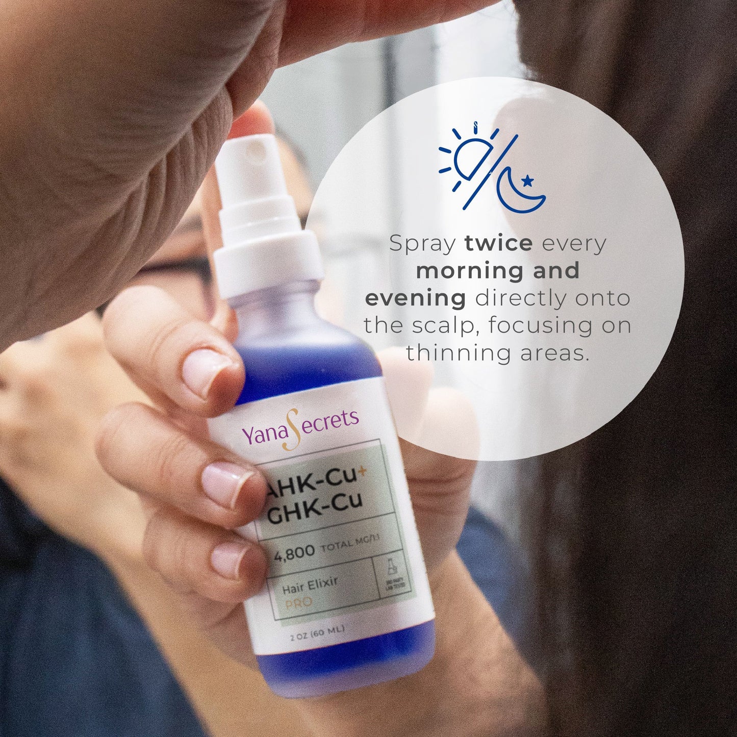 AHK-CU + GHK-CU Hair Serum Pro