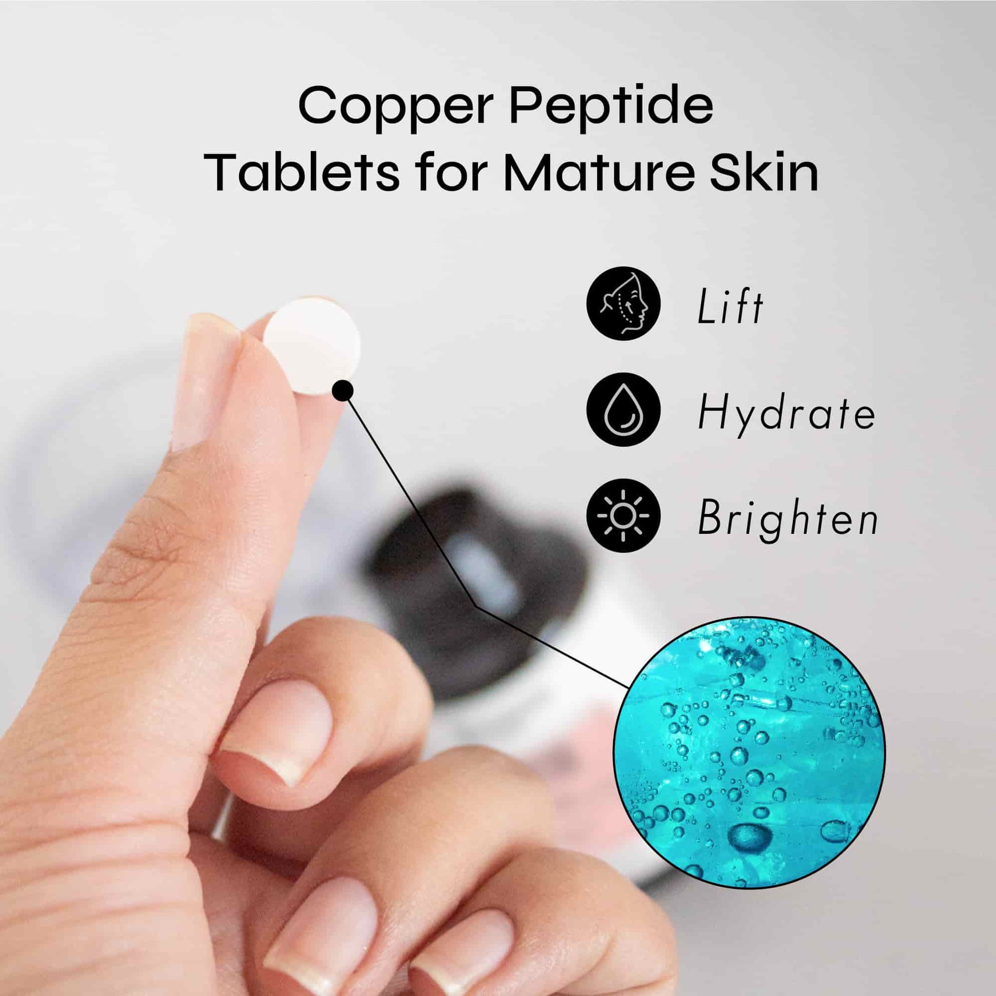 GHK-Cu Copper Peptide Tablets – YanaSecrets