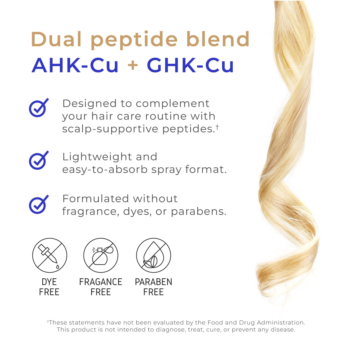 AHK-CU + GHK-CU Hair Serum Pro